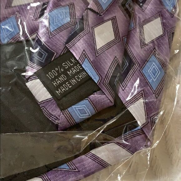 ( J. BLADES & CO.) vintage clip-on tie set - Picture 7 of 7